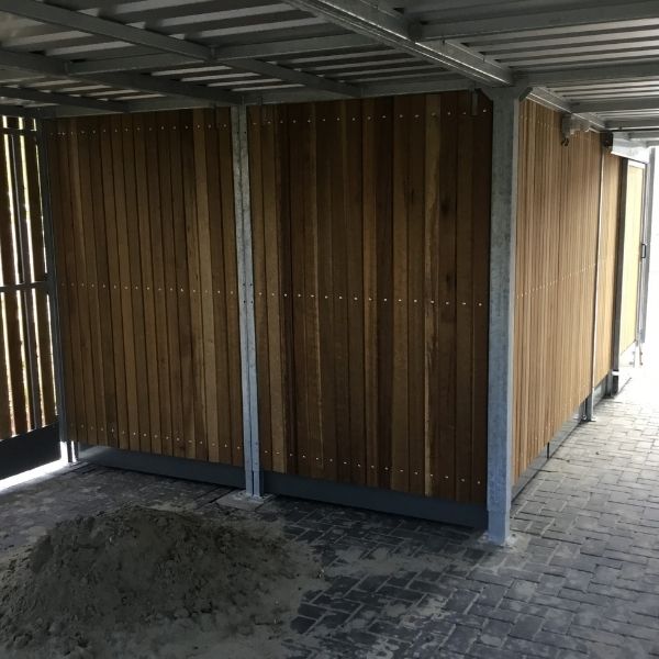 110719 overkapping berging fietsparkeren fietsoverkapping fietsenrek